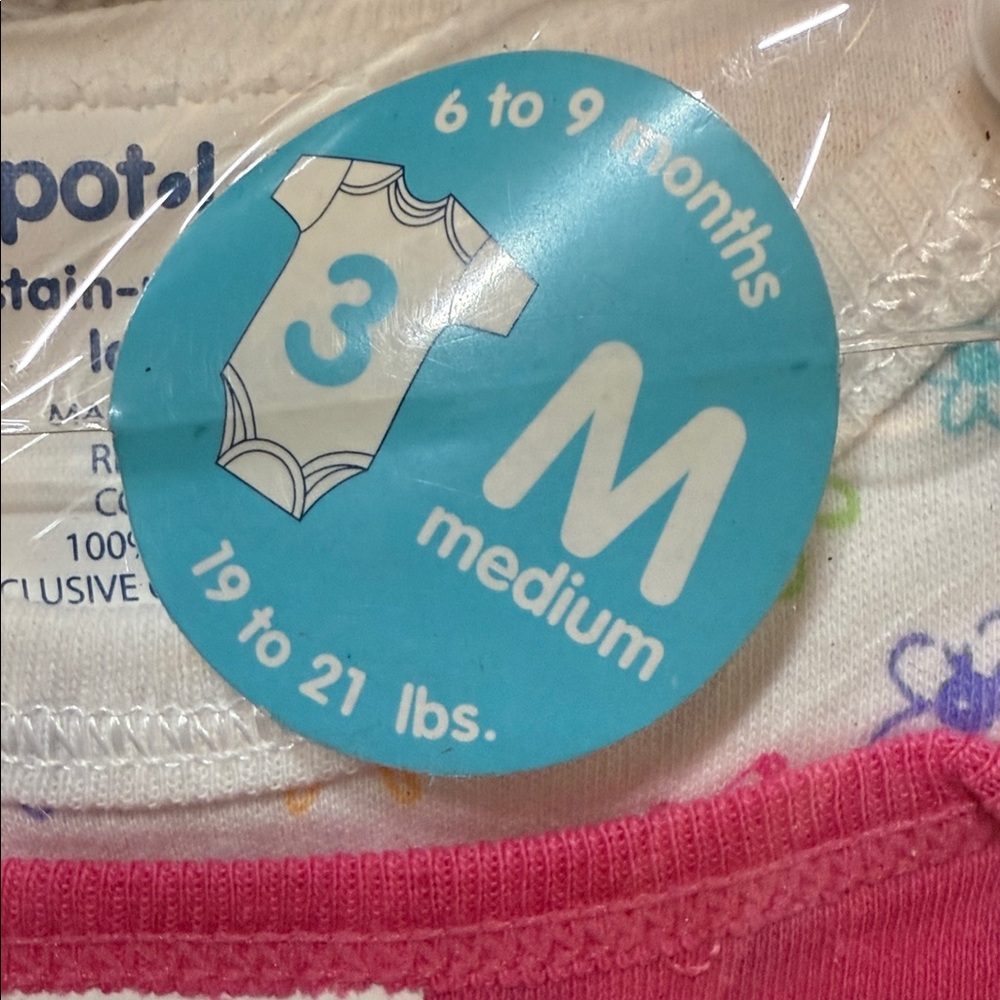 Gerber Baby Bodysuits - Yellow, Pink, and White - Picture 6 of 7